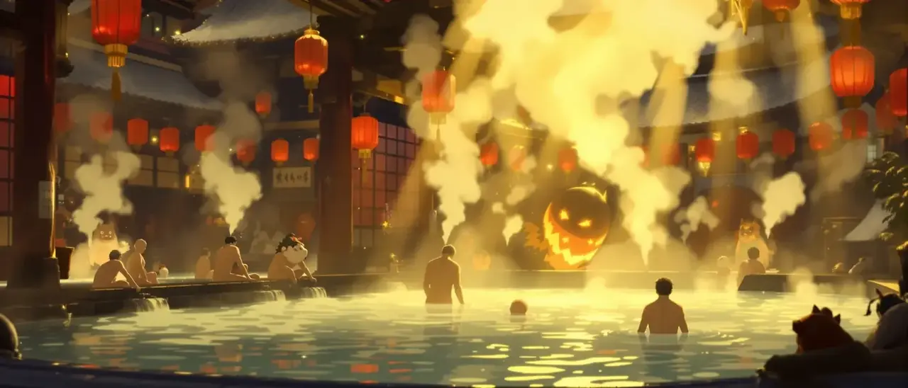千与千寻 - Spirited Away 电影海报背景
