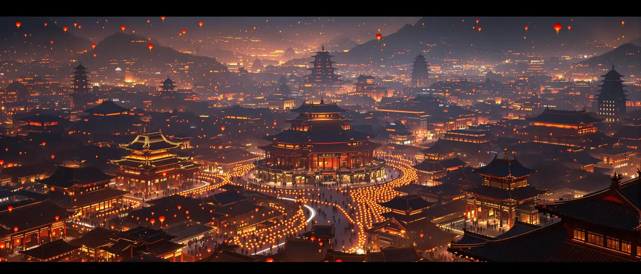 长安十二夜 - Twelve Nights in Chang'an 电影海报背景